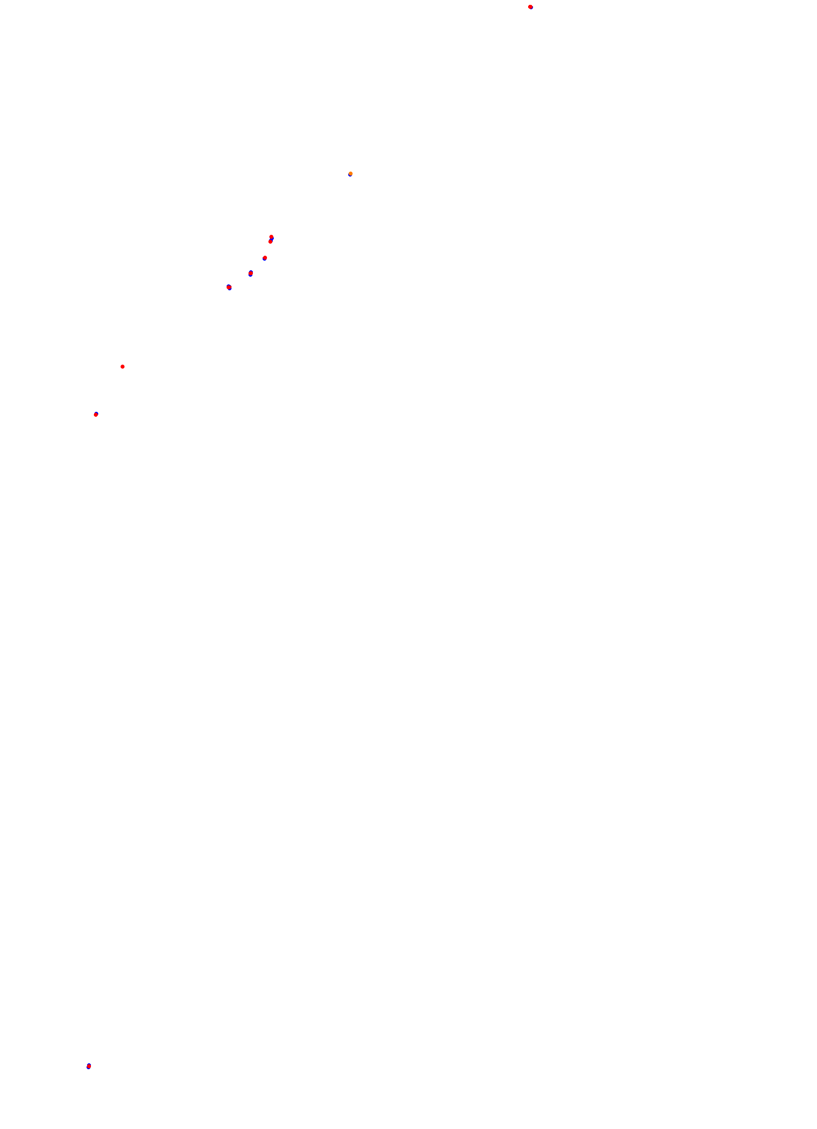 Le Mans Bugatti collisions