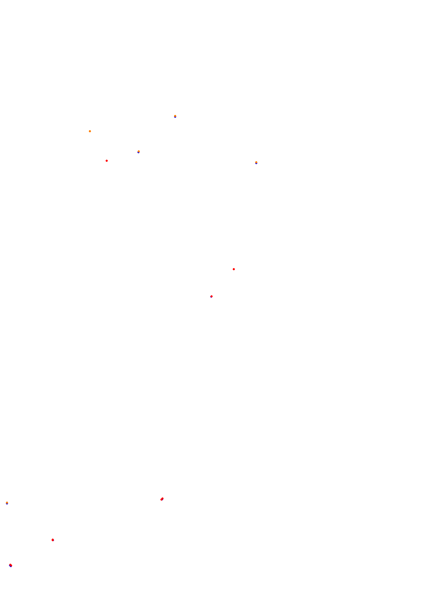 Le Mans Bugatti ESR collisions