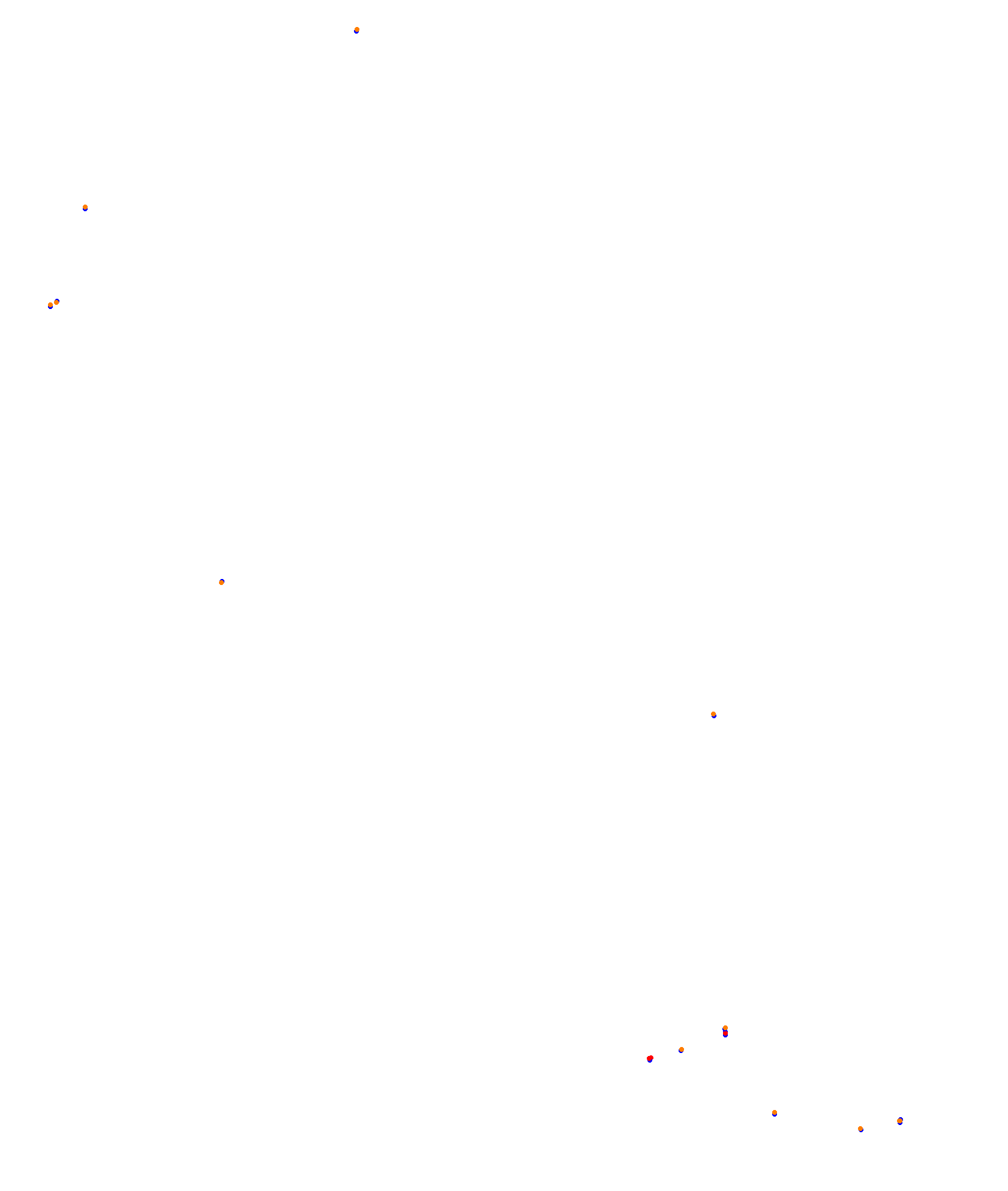 Albert Park - Melbourne 2019 collisions