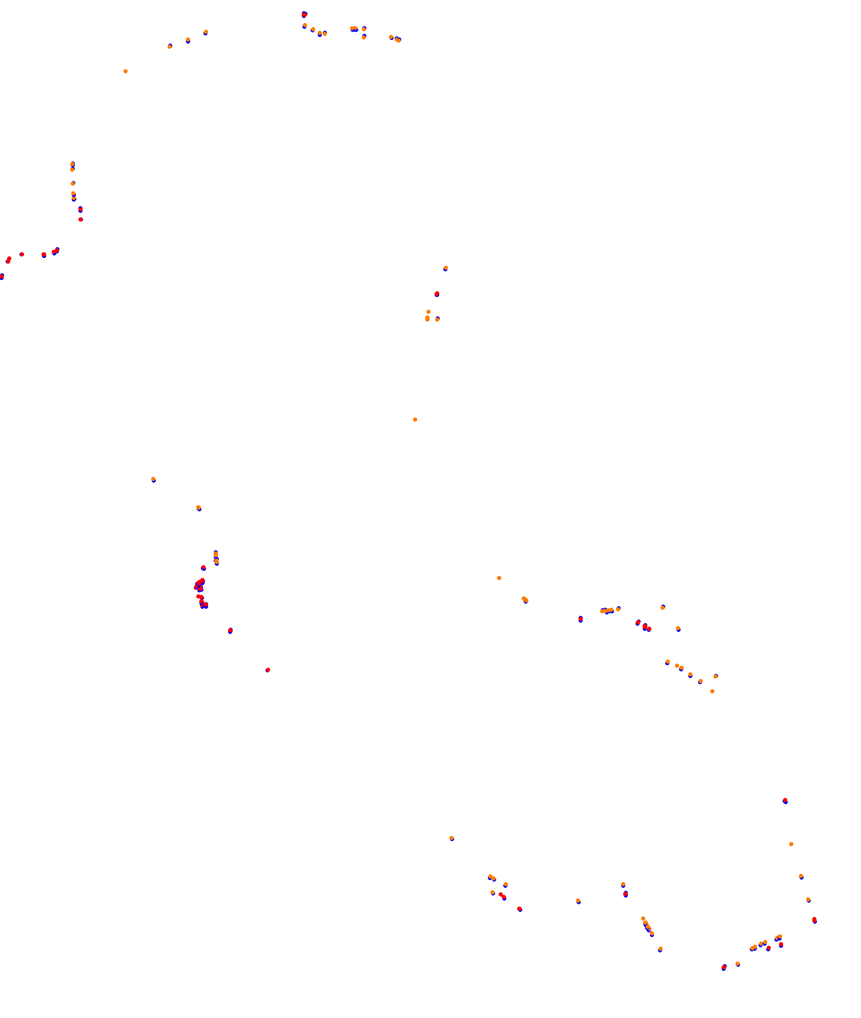 Albert Park - Melbourne 2019 collisions