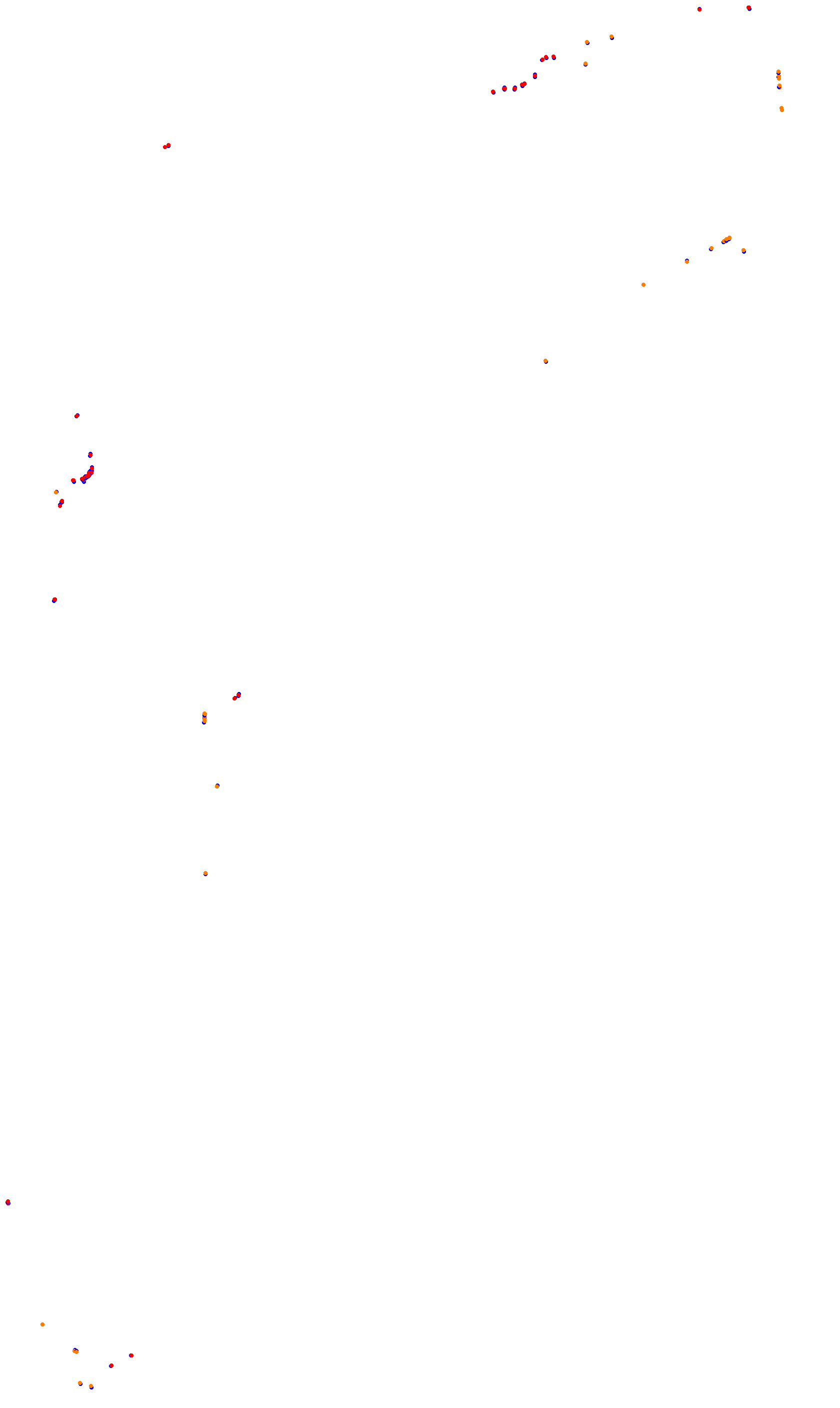 Monza collisions